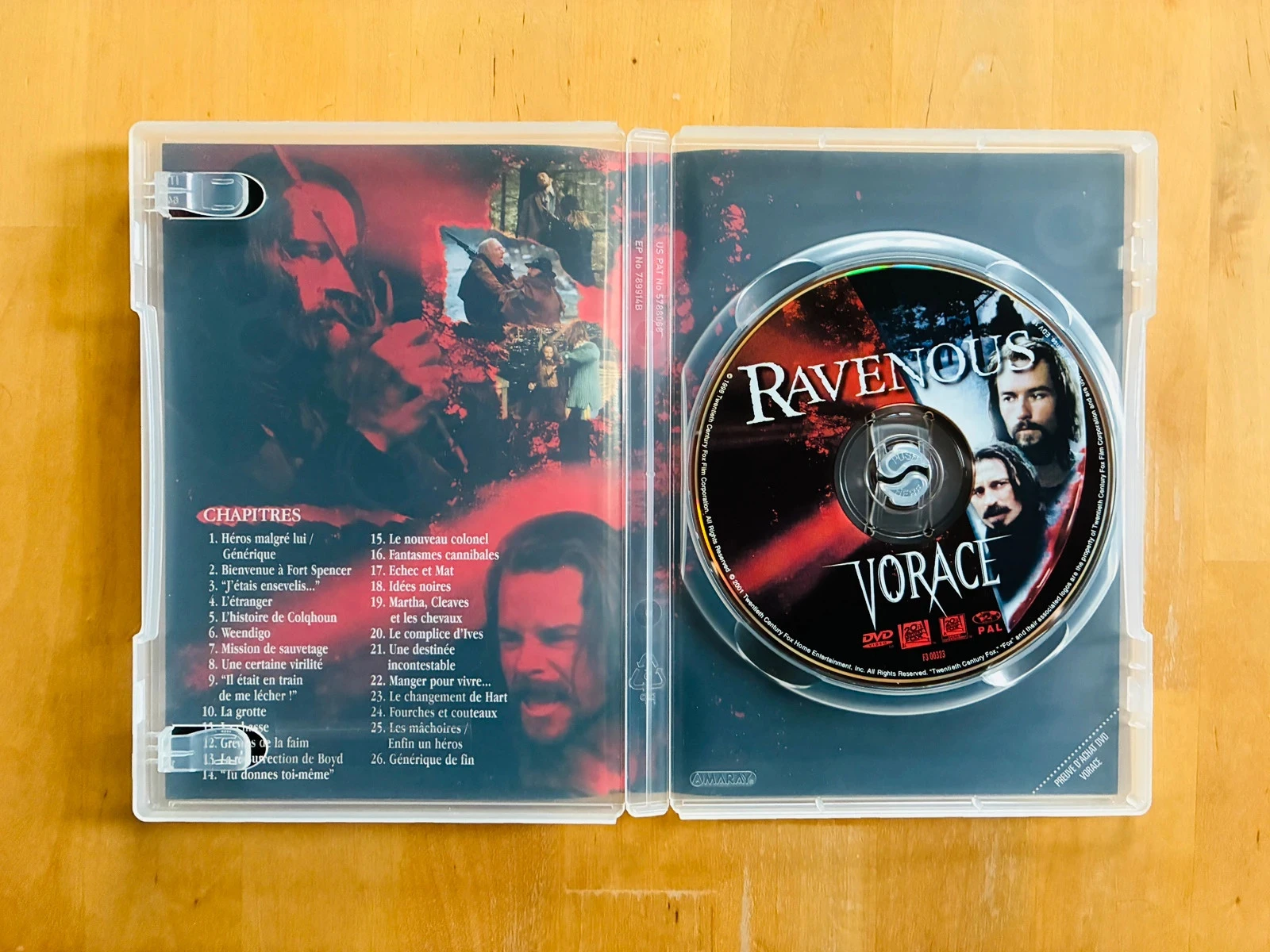 DVD Vorace. – photo 2
